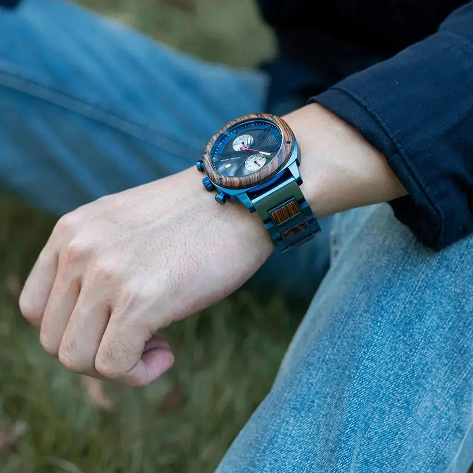 Montre en bois - bobobird