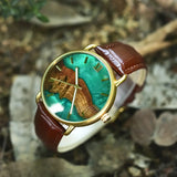 montre en bois femme à quartz Bobobird-Paris