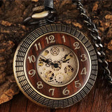 Montre en bois homme de poche en bois massif Bobobird-Paris