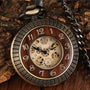Montre en bois homme de poche en bois massif Bobobird-Paris