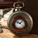 Montre en bois homme de poche en bois massif Bobobird-Paris