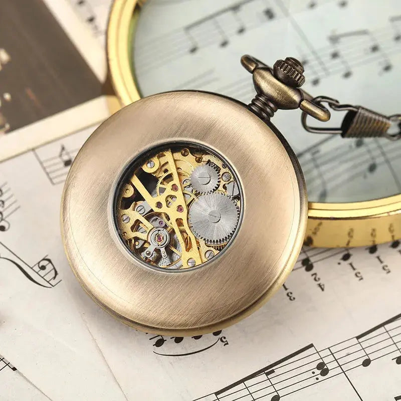 Montre en bois homme de poche en bois massif Bobobird-Paris