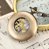 Montre en bois homme de poche en bois massif Bobobird-Paris