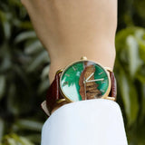 montre en bois femme à quartz Bobobird-Paris