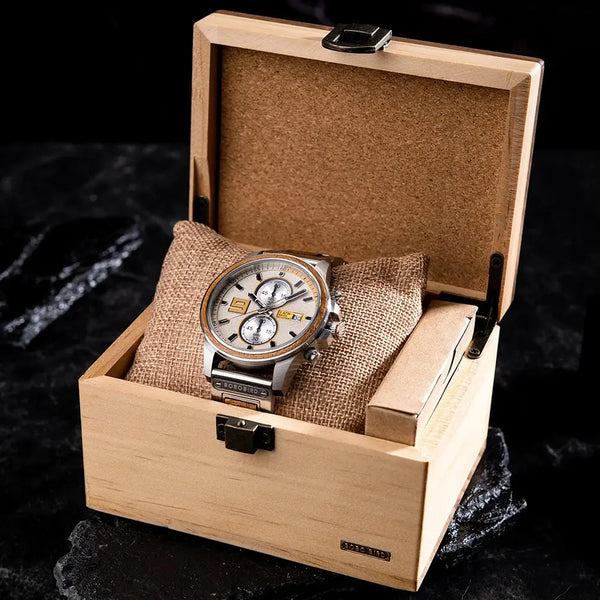 Montre bois automatique-Arborea - 