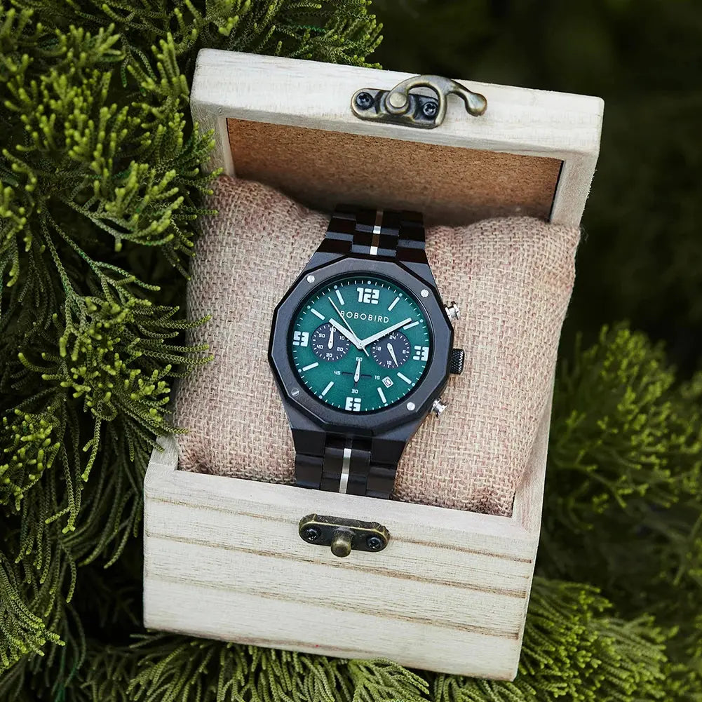 Montre bracelet bois-Sylvéo - boite en bois