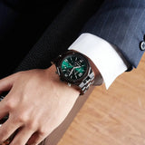 Montre bracelet bois-Sylvéo - marron