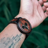 Montre cadran bois-Tempora - cadran bois