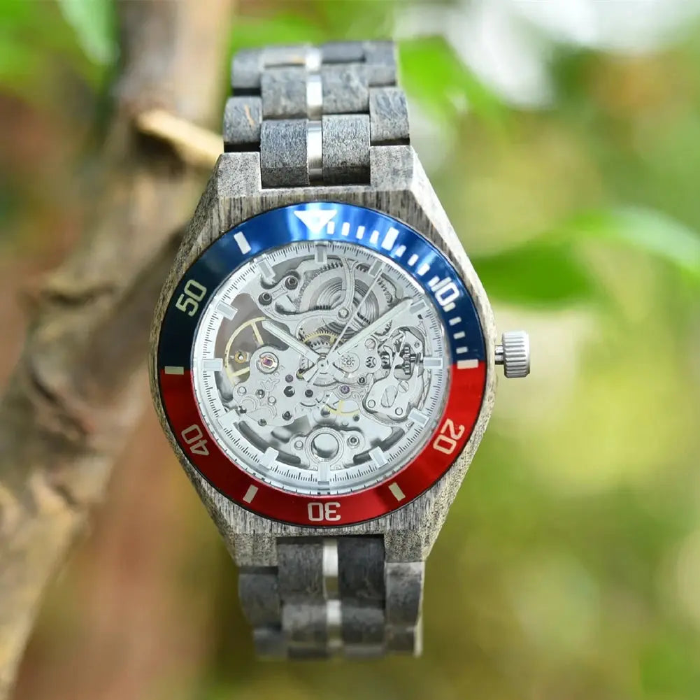 Montre en Bois Homme - Boésia - bobobird