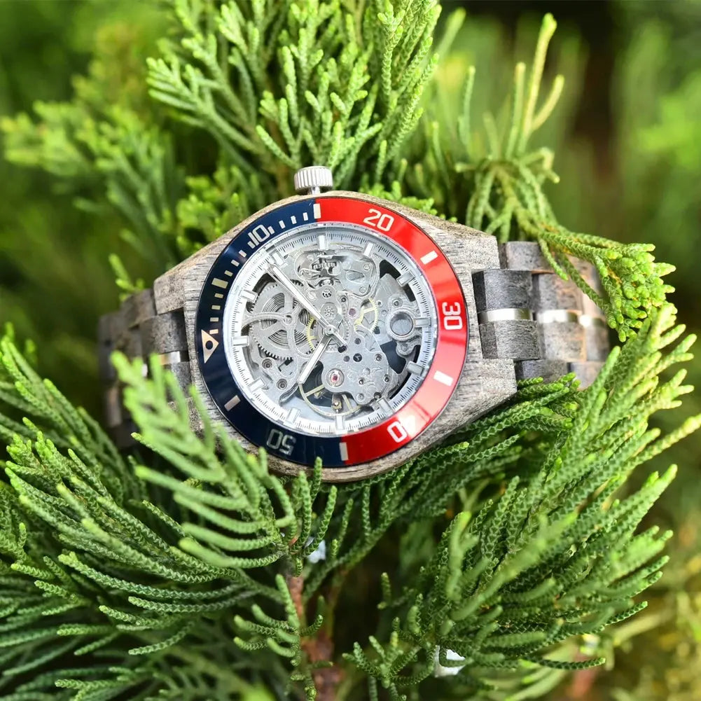 Montre en Bois Homme - Boésia - bobobird