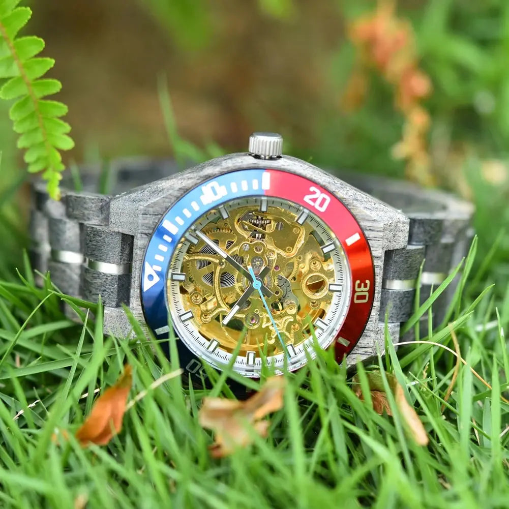 Montre en Bois Homme - Boésia - bobobird