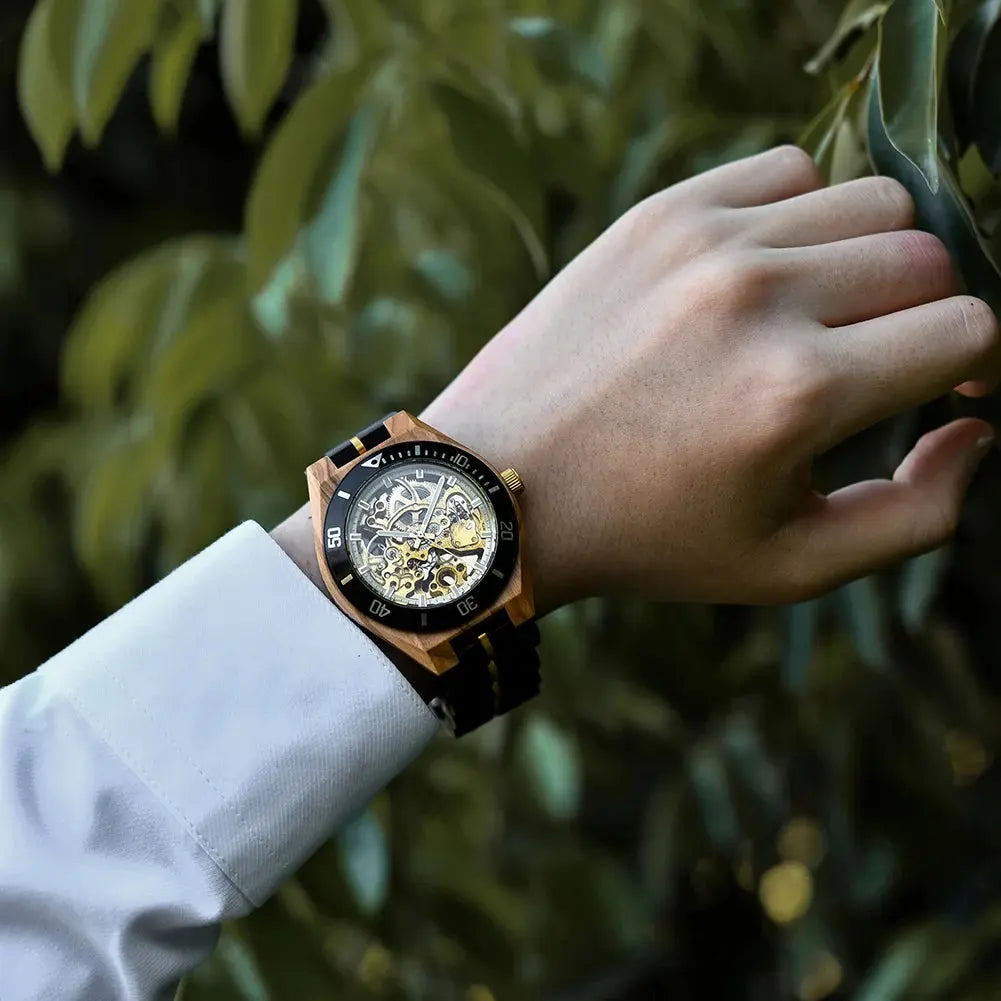 Montre en Bois Homme - Boésia - bobobird