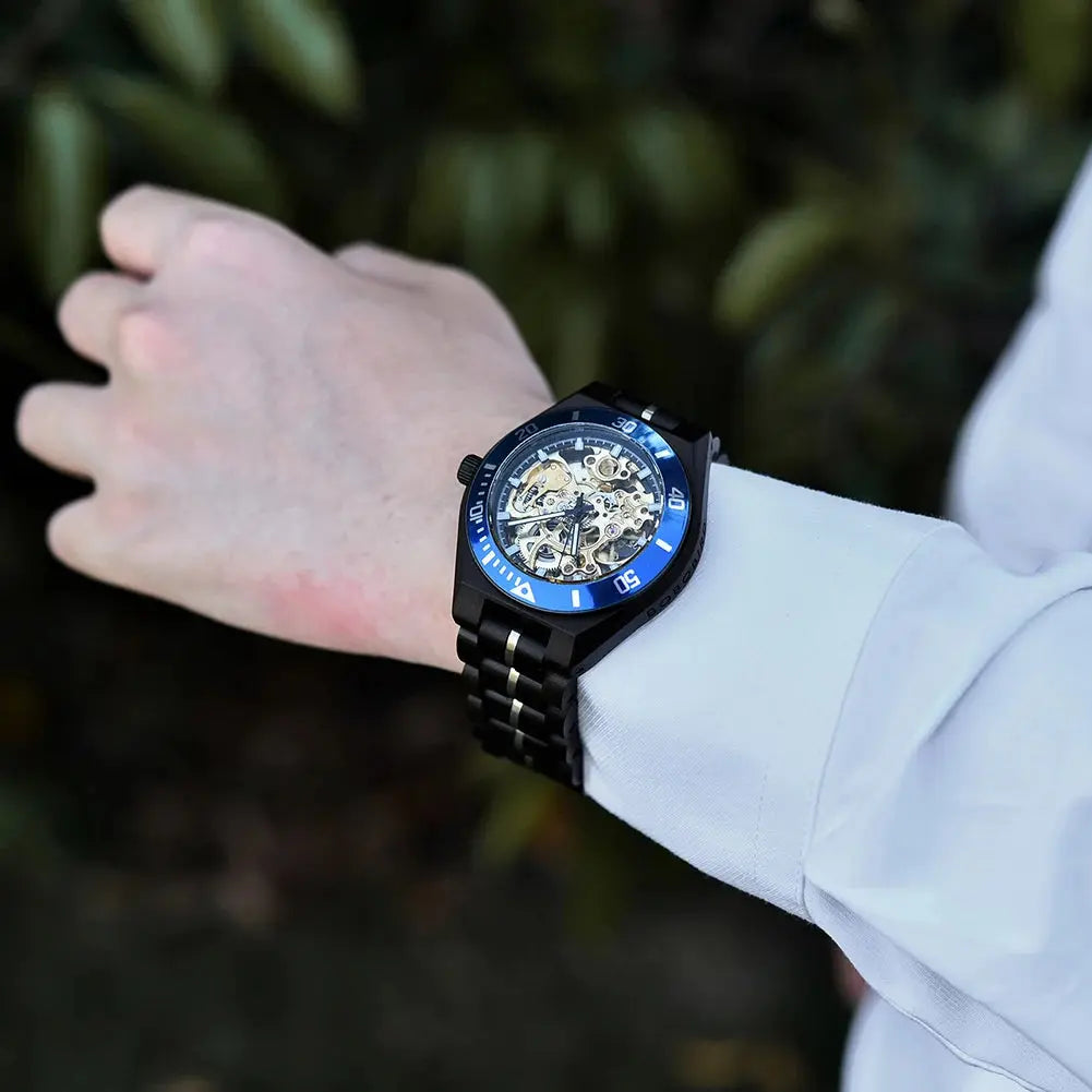 Montre en Bois Homme - Boésia - bobobird