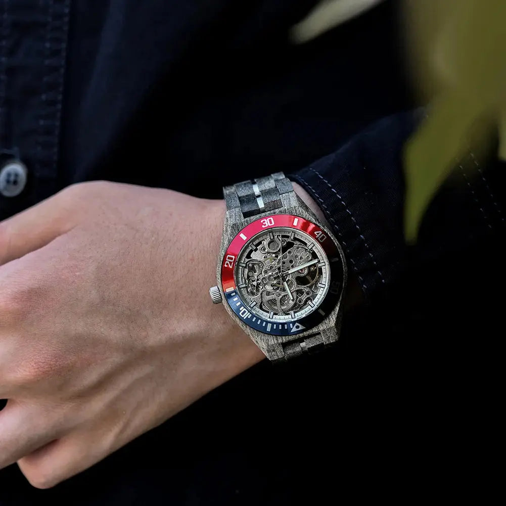 Montre en Bois Homme - Boésia - bobobird