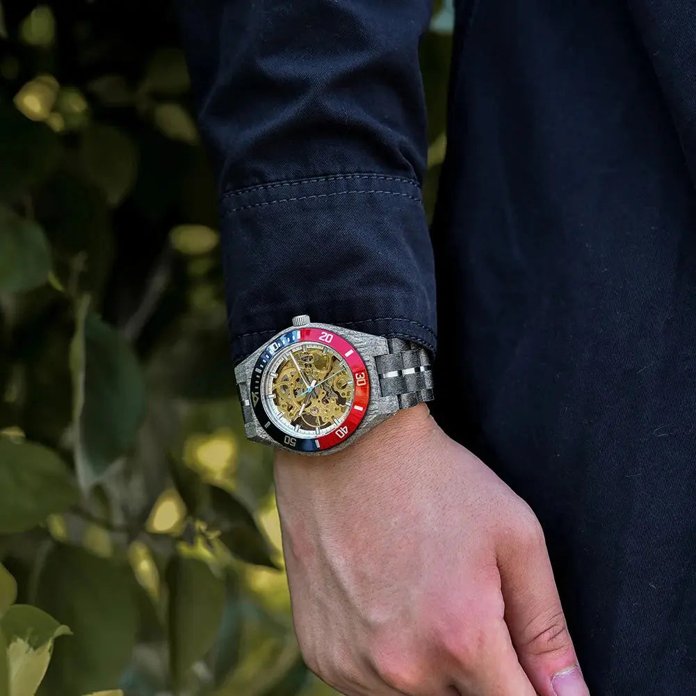 Montre en Bois Homme - Boésia - bobobird