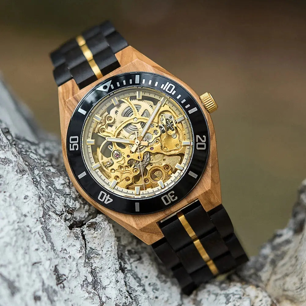 Montre en Bois Homme - Boésia - bobobird