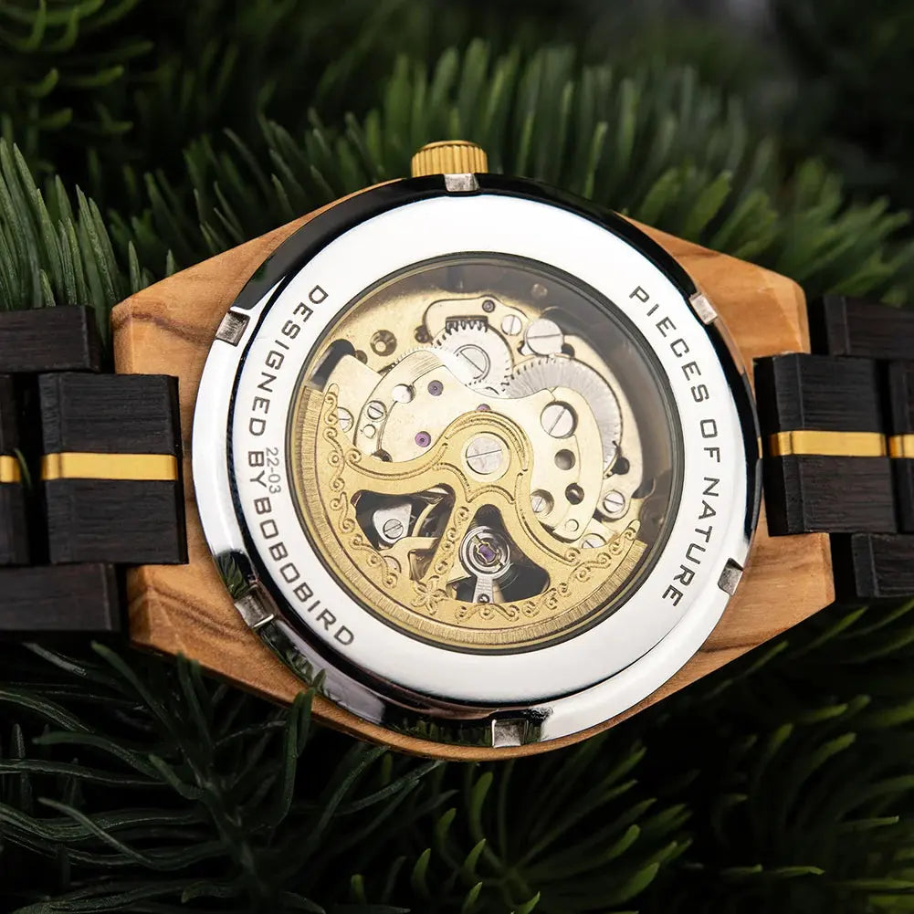 Montre en Bois Homme - Boésia - bobobird