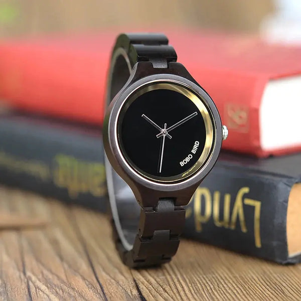 Montre en bois femme 