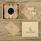Montre en bois femme - en pack