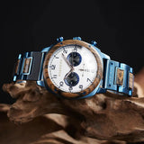 Montre en bois haut de gamme-Oroska - cadran blanc