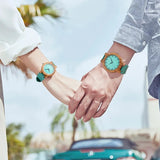 Montre en bois pour femme - couple