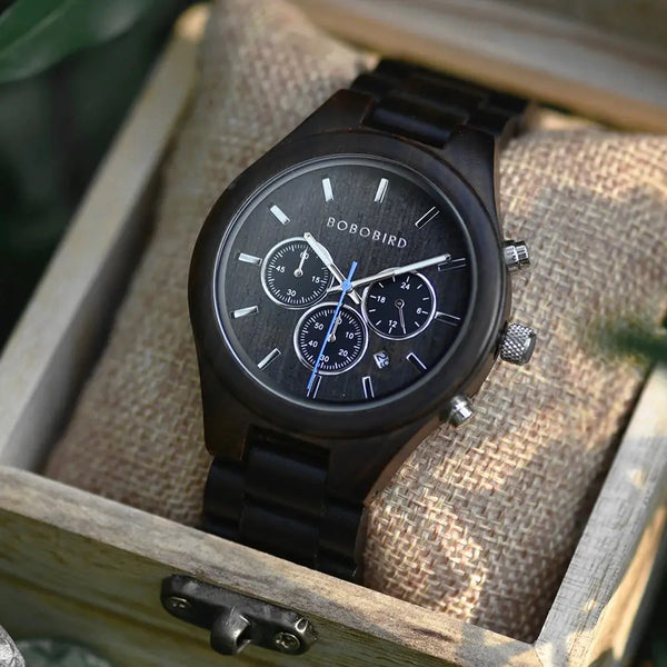 Montre en bois pour homme-Dendros 