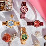 Montre femme en bois - en pack
