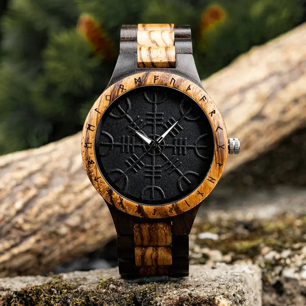 Montre en bois homme fashion Bobobird-Paris