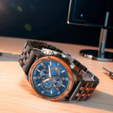 Montre en bois homme wooden Bobobird-Paris