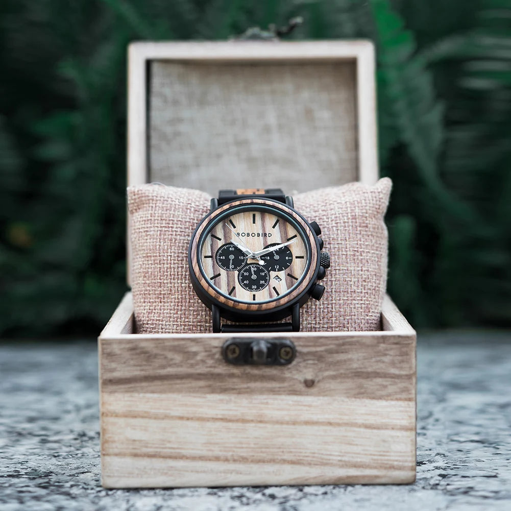 Montre en Bois - Tempora