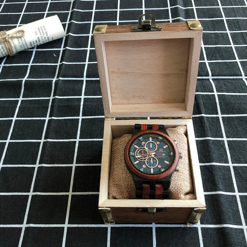 Montre en Bois - Virelian