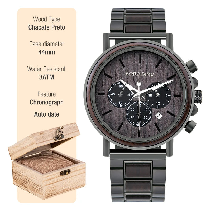 Montre en Bois - Tempora