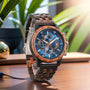 Montre en bois homme wooden Bobobird-Paris