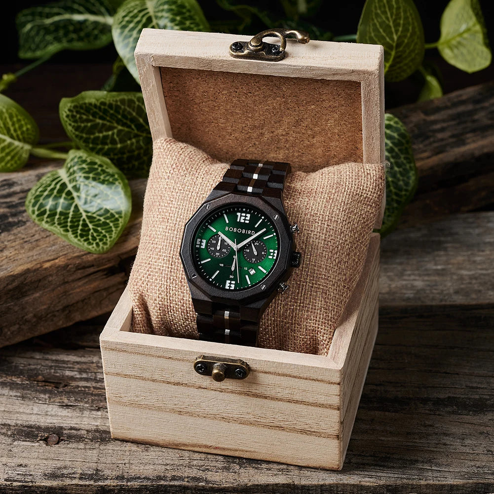 Montre en Bois Homme - Sylvéo