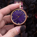 BOBO BIRD-Montre-bracelet en bois pour femme, mouvement à quartz japonais, montre-bracelet tendance pour les travailleurs, grande boîte cadeau, livraison directe Bobobird-Paris