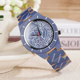montre bois femme bracelet artistique, nouvelle collection 2025 Bobobird-Paris