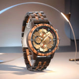 Montre en bois homme wooden Bobobird-Paris