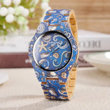 montre bois femme bracelet artistique, nouvelle collection 2025 Bobobird-Paris