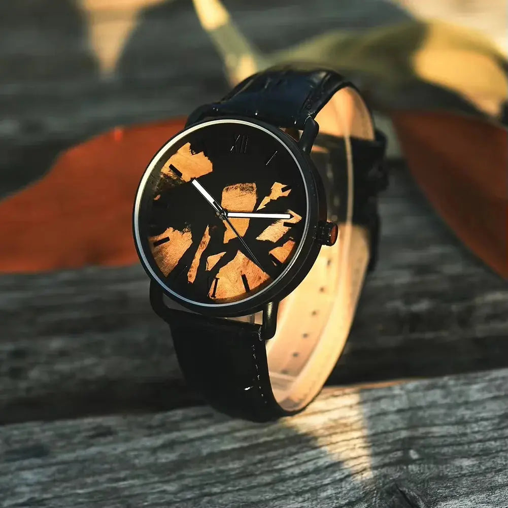 montre en bois femme à quartz Bobobird-Paris