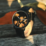 montre en bois femme à quartz Bobobird-Paris