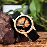 montre en bois femme à quartz Bobobird-Paris